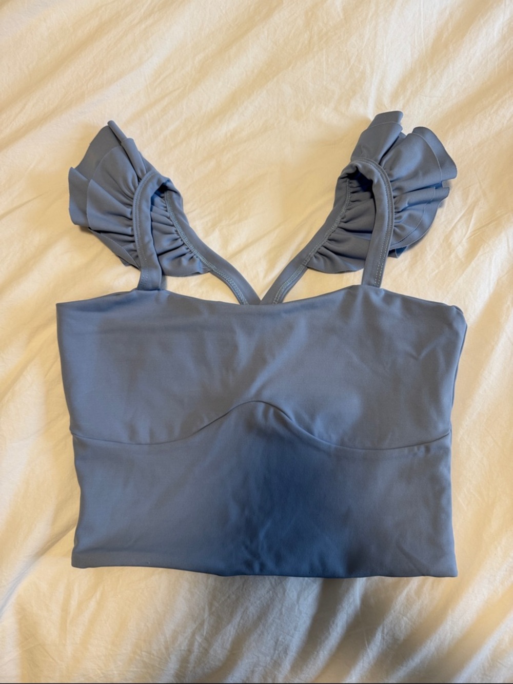 Port De Bras Ruffle Tank - Picture 2 of 3